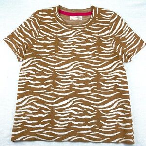 Anthropologie Short Sleeve Crewneck Sweater